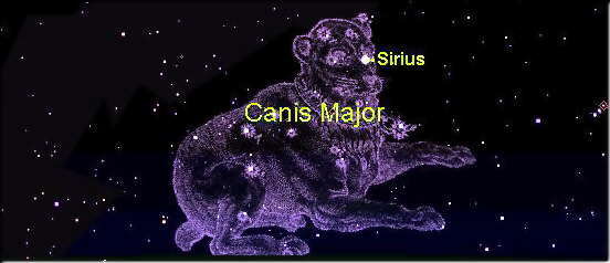 Sirius - the Dog Star